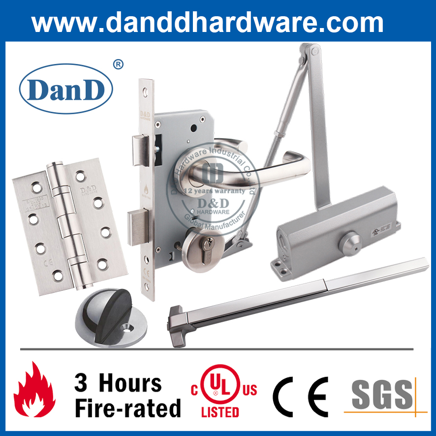 欧元不锈钢304滚子螺栓锁用于内部门-DML030