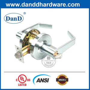 ANSI级2锌合金外部门杆管状锁定 - DDLK011