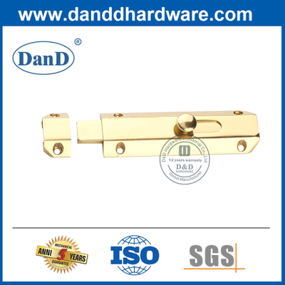 黄铜桶式塔螺栓闩锁用于室内门-DDB017