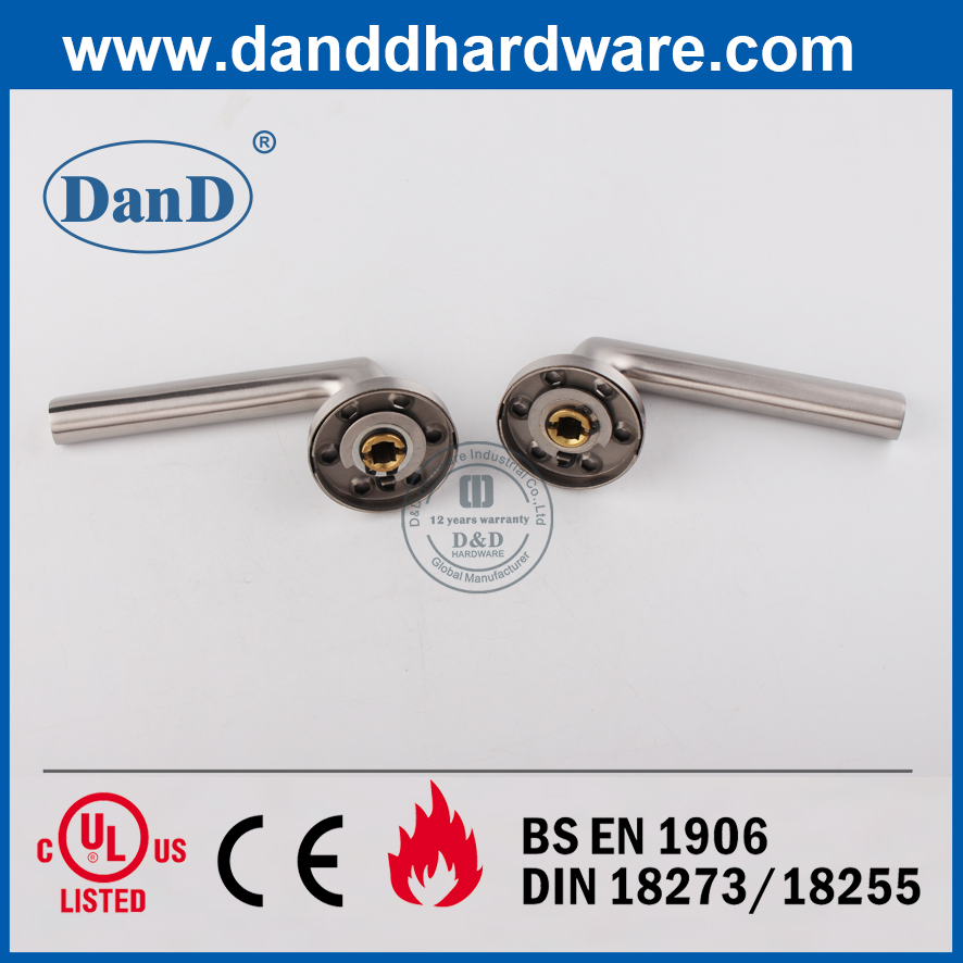 欧式标准不锈钢304重型杠杆门把手-DDSH016