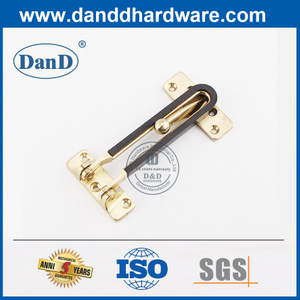 锌合金缎面黄铜商用门保护锁DDDG008