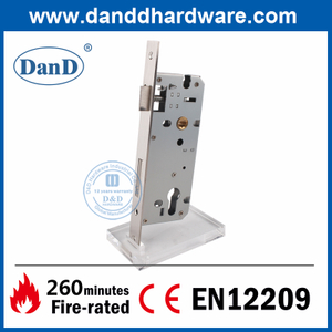 CE标记耐火榫眼商业门锁 - DDML026-4585