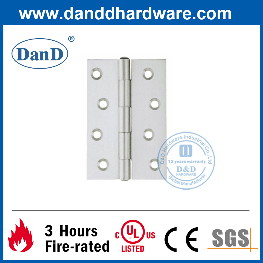 不锈钢201平面接头对接铰链用于室内门 - DDSS004