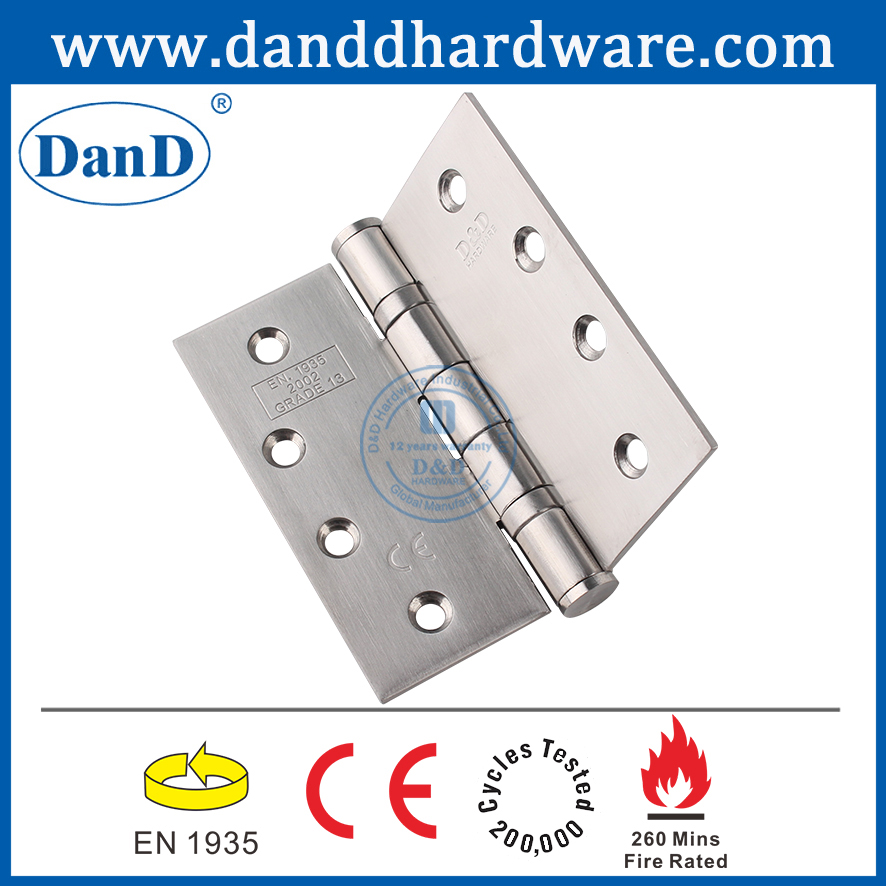 CE SS316防火对接门铰链适用于Apartext Building -DDSS001-CE -4x4x3