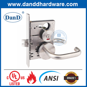 SUS304 ANSI级1锁栓隐私门锁与ThumbUturn-DDAL022