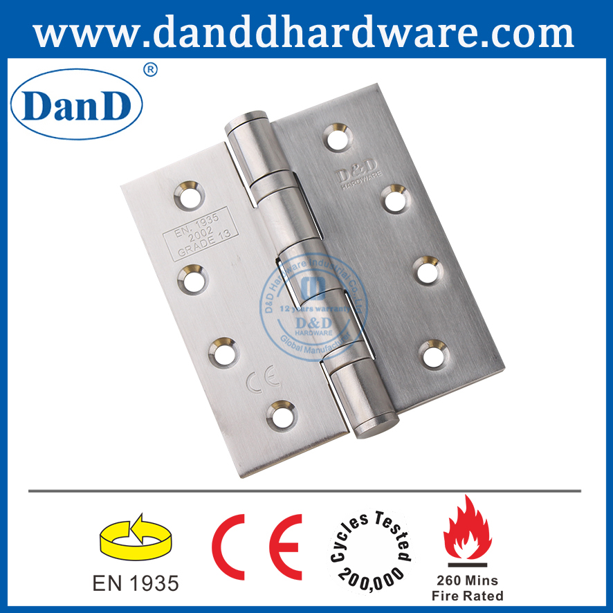 优质CE不锈钢201银特殊门铰链-DDSS001-CE -4x3.5x3